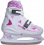 Коньки ледовые раздвижные Alfa Caprise PW-210 Pink